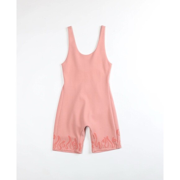 Darc Sport Pants - Civil Regime No Tomorrow Interlock One Piece Bodysuit Pink Size Small